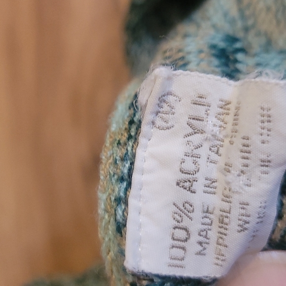 Vintage 70s Space Dyed As Is Unisex Sweater L - Picture 10 of 13